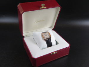 Cartier Santos Dumont Rose Gold MM W2009251 / 2788 