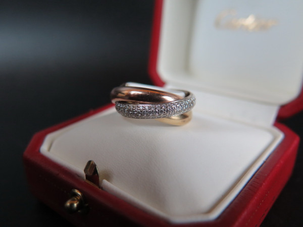 Cartier - Trinity Diamond Ring Size 53