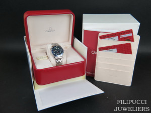 Omega Seamaster 300M Mid-Size Blue Dial Quartz 22238000