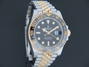 Rolex GMT-Master II Gold/Steel 126713GRNR NEW