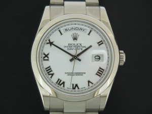 Rolex Oyster Perpetual Day-Date White Gold