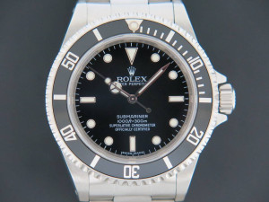 Rolex Oyster Perpetual Submariner No Date Four Lines
