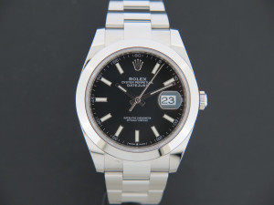 Rolex Datejust 41 Black Dial 126300