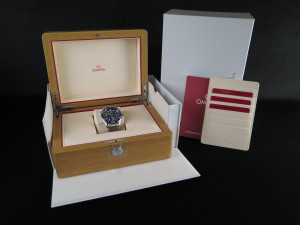 Omega Seamaster Diver 300M Co-Axial Master Chronometer Blue Dial 21030422003001 NEW