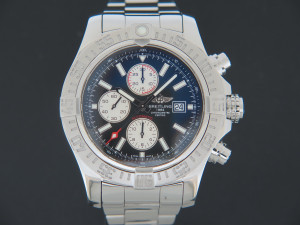 Breitling Super Avenger II Black Dial A13371