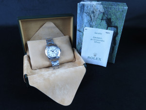 Rolex Explorer II White Dial F-Serial 16570 