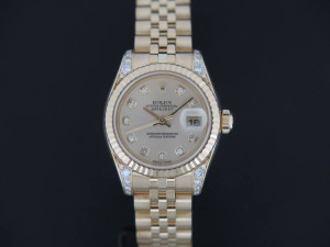 Rolex Datejust Yellow Gold Diamond Dial