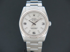 Rolex Air-King Silver Arab Dial 114234