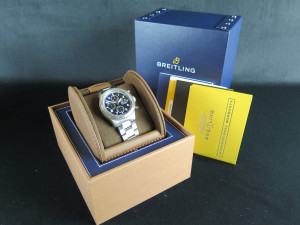 Breitling Navitimer 8 Chronograph 43 Black Dial A13314 NEW