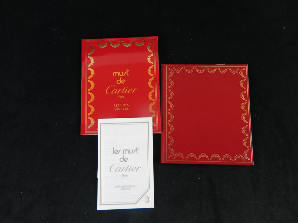 Cartier - Card holder with Must de Cartier Booklets