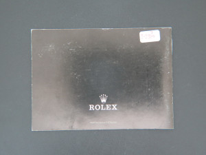 Rolex Day-Date Booklet German