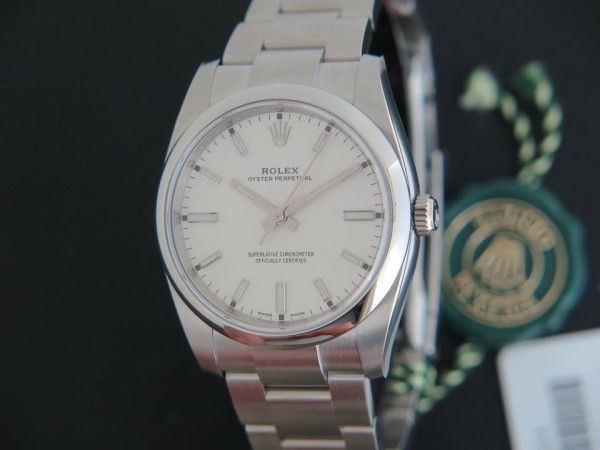 Rolex - Oyster Perpetual NEW 114200 WHITE 