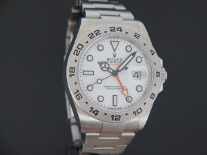 Rolex Explorer II White Dial 226570 99% NEW