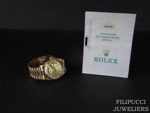 Rolex Day-Date Yellow Gold 18038