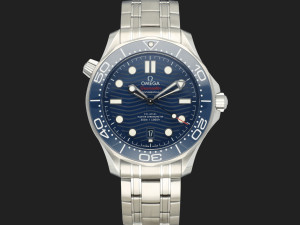 Omega Seamaster Diver 300M Co-Axial Master Chronometer Blue Dial 210.30.42.20.03.001 