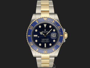 Rolex Submariner Gold/Steel Blue Dial 126613LB