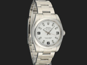 Rolex Air-King 34 White Arab Dial 114200