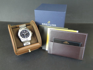 Breitling Chronomat Colt Automatic 44 Black Dial NEW A17388