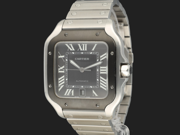 Cartier - Santos Large Date ADLC Steel Roman Dial WSSA0037