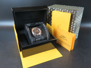 Breitling Chronomat Evolution Gold/Steel Black Dial B13356