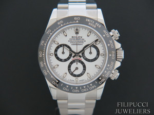 Rolex Daytona 116500LN  White Dial