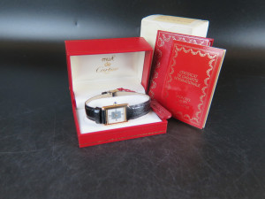 Cartier Tank Must de Cartier Vermeil PM W1004054