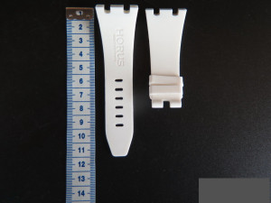 Horus White Rubber Strap 28MM for AP