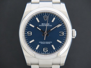 Rolex Oyster Perpetual Blue Dial 116000 