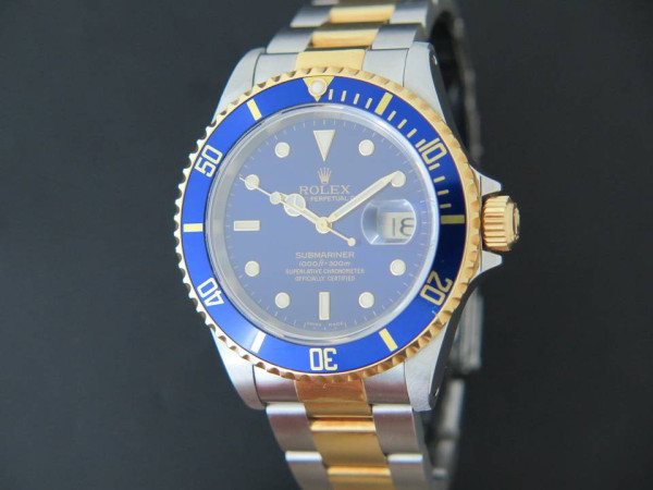 Rolex - Submariner Date Gold/Steel Blue Dial