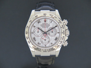 Rolex Daytona White Gold Meteorite Dial 116519