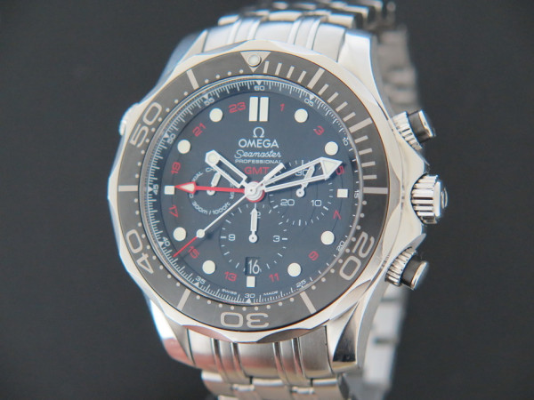 Omega - Seamaster Diver 300M Co-Axial GMT Chronograph 212.30.44.52.01.001