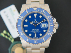 Rolex Submariner Date White Gold NEW 116619LB  