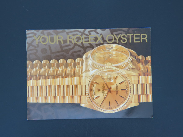 Rolex - Oyster Booklet English