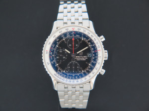 Breitling Navitimer Chronograph Black Dial 41 A13324 NEW