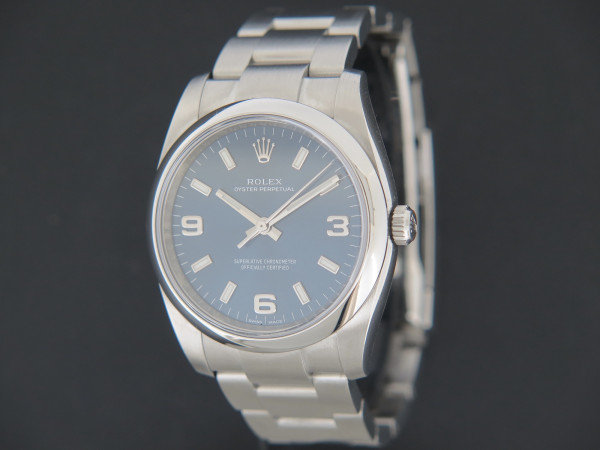 Rolex - Oyster Perpetual 34 Blue Arab Dial 114200