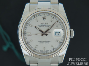 Rolex Datejust Silver  Dial 116234  