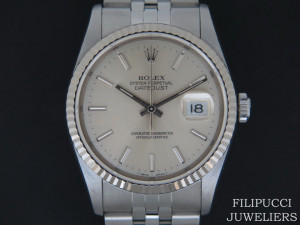 Rolex Datejust Silver Dial 16234 