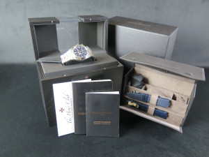 Vacheron Constantin Overseas Dual Time Blue Dial 7900V