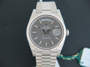 Rolex Day-Date White Gold 40  228239  NEW 