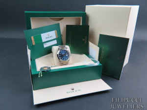 Rolex Datejust 41 Blue Dial  126300 NEW