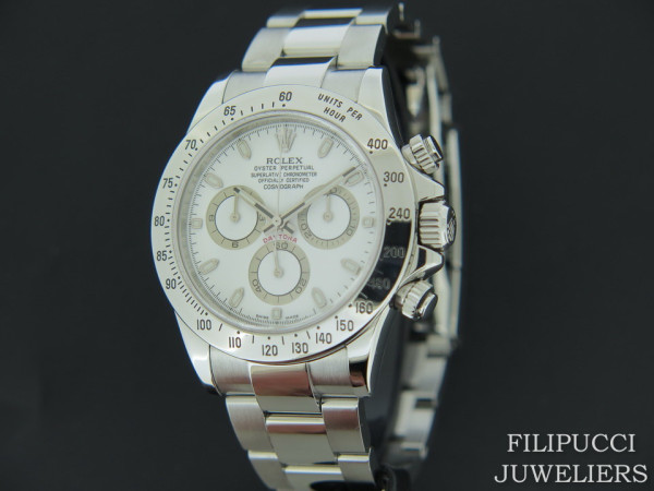 Rolex - Daytona White Dial 116520  G-Serial