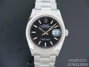 Rolex Datejust Black Dial 126200  NEW 