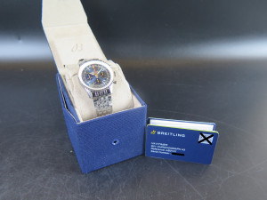 Breitling Navitimer B01 Chronograph Blue Dial NEW AB0121211C1A1
