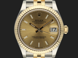 Rolex Datejust 31 Gold/Steel Champagne Dial 278273 NEW