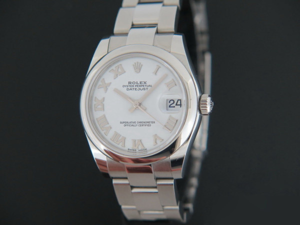 Rolex - Datejust White Roman Dial 178240