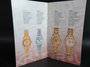 Rolex Model Brochure Booklet 1993 Italian