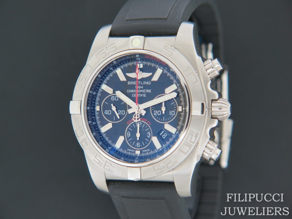 Breitling - Chronomat 44 Black Dial NEW AB011010 ''FLYING FISH''