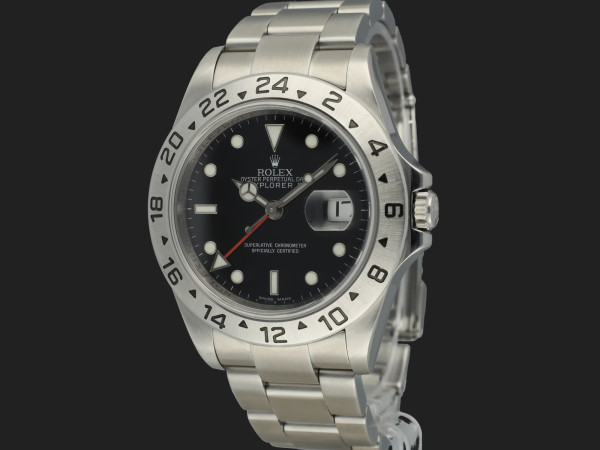 Rolex - Explorer II Black Dial Rehaut Cal. 3186 16570