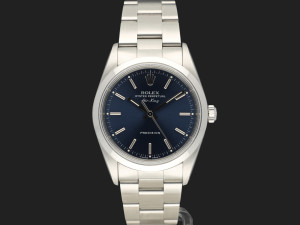 Rolex Air-King 34 Blue Dial 14000  