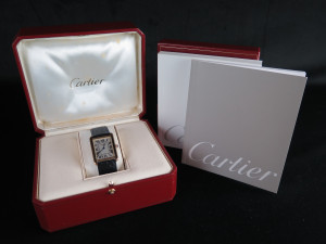 Cartier Tank Solo Large Yellow Gold 2742 / W1018855